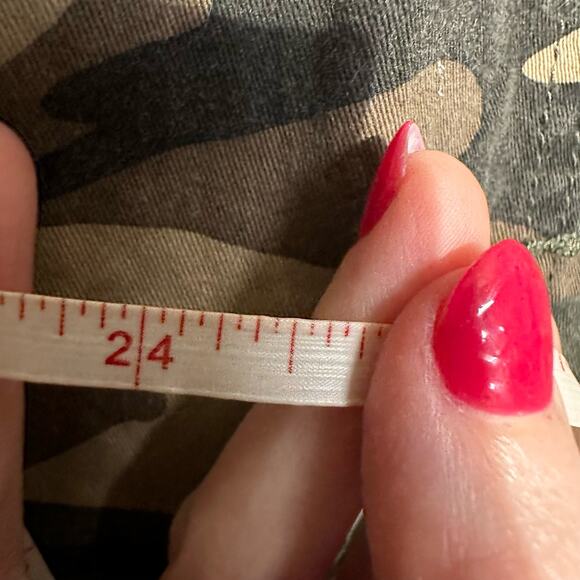 Sanctuary Jacket Womens Medium Green Camouflage Button Military Grunge Bohemian - Picture 8 of 8